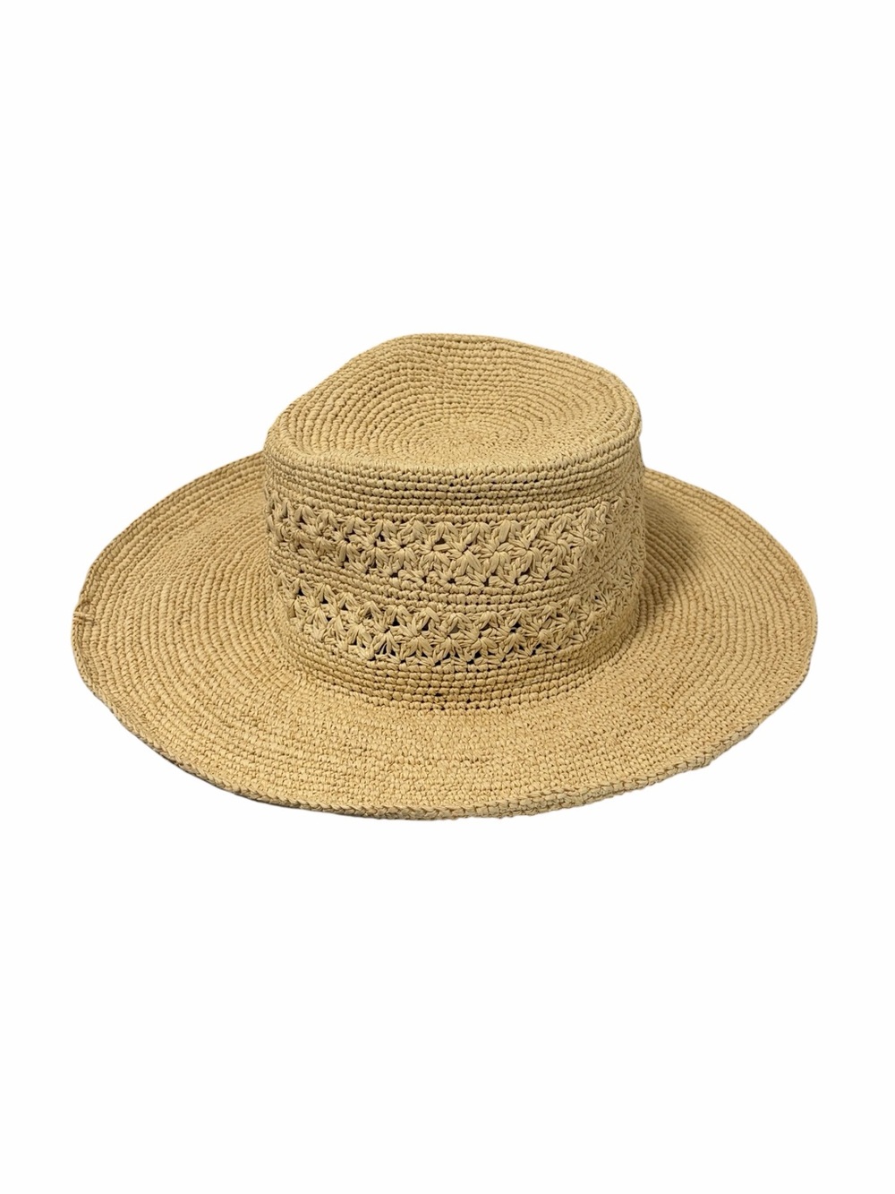 Barranco Hand-Woven Cuenca Panama Toquilla Straw Hat - Excellent Condition